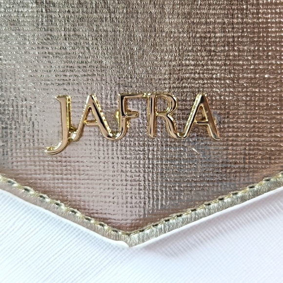 Jafra Gold&White Clutch NWOT - Picture 2 of 5